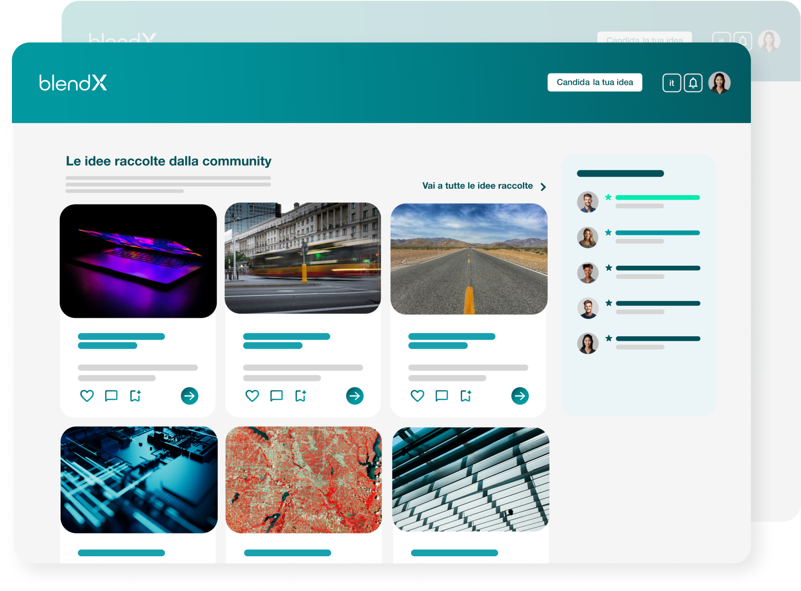 blendX Idea Generation module